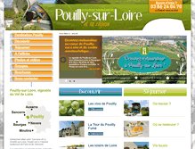 Tablet Screenshot of pouillysurloire.fr